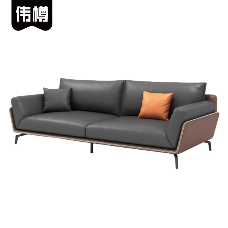 伟樽沙发三人位202*90*80cm张高清大图