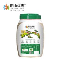 （不上架）阴山优麦纯燕麦片1000g桶装罐装原味即食冲饮冲调早餐代餐送55g纯燕麦片*3袋