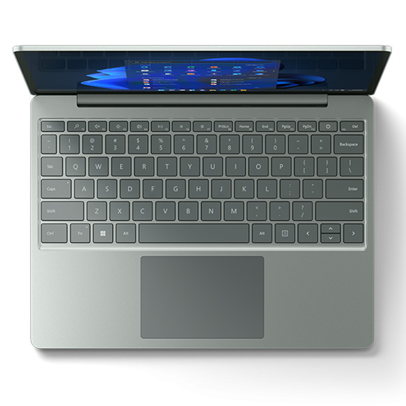 微软surfacelaptopgo2i516g256g仙茶绿商务办公轻薄本笔记本电脑124