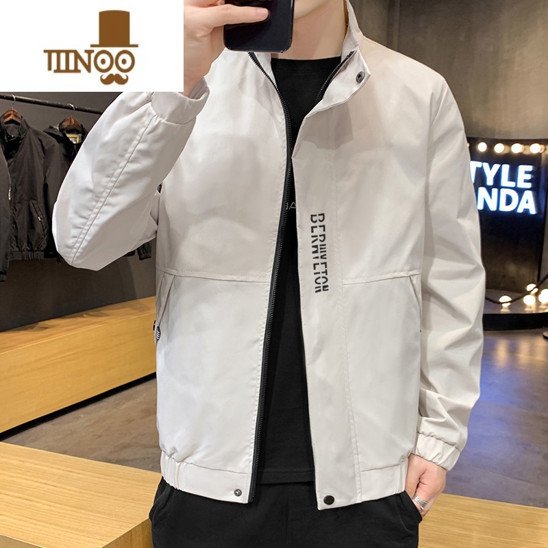 YANXU2023年潮牌工装夹克男士宽松百搭个性上衣ins休闲痞帅外套