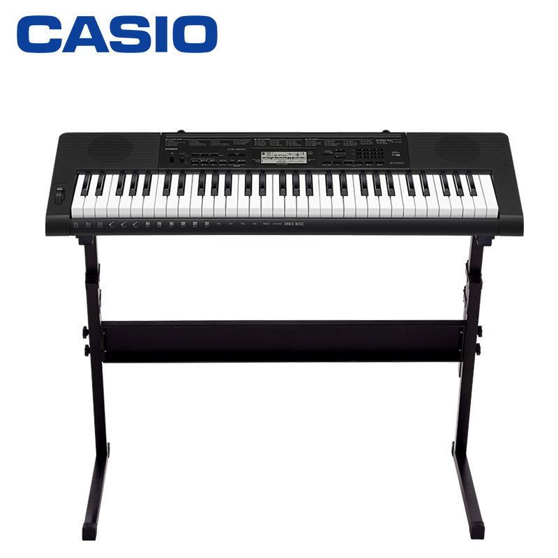 卡西欧(CASIO) 电子琴 CTK-3500 儿童成年人专业考级61键电子琴 丰富音色 力度键盘