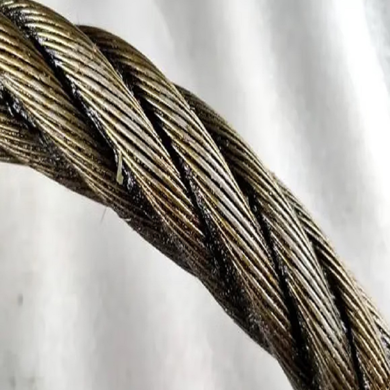 圣鑫SX光面钢丝绳 6×37+FC-19.5 米高清大图