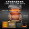 美的(Midea)风动稻香Pro电饭煲电饭锅4L立体IH电磁加热一键双层快速煮家用智能电饭煲MB-HS433(3-8人)