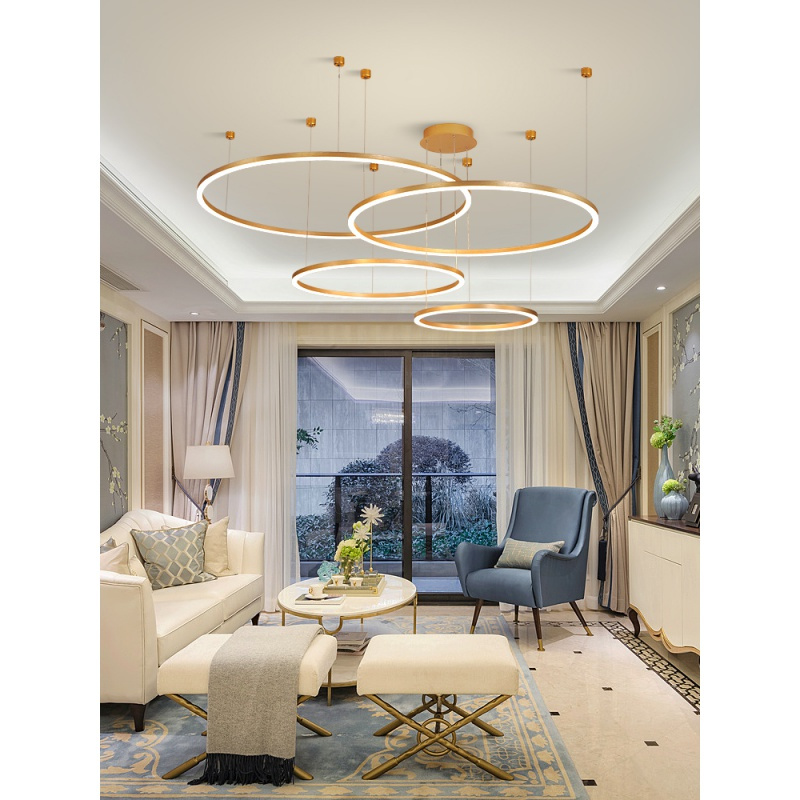 客厅吊灯ciaa卧室餐厅创意个性后现代轻奢大气北欧大厅灯具