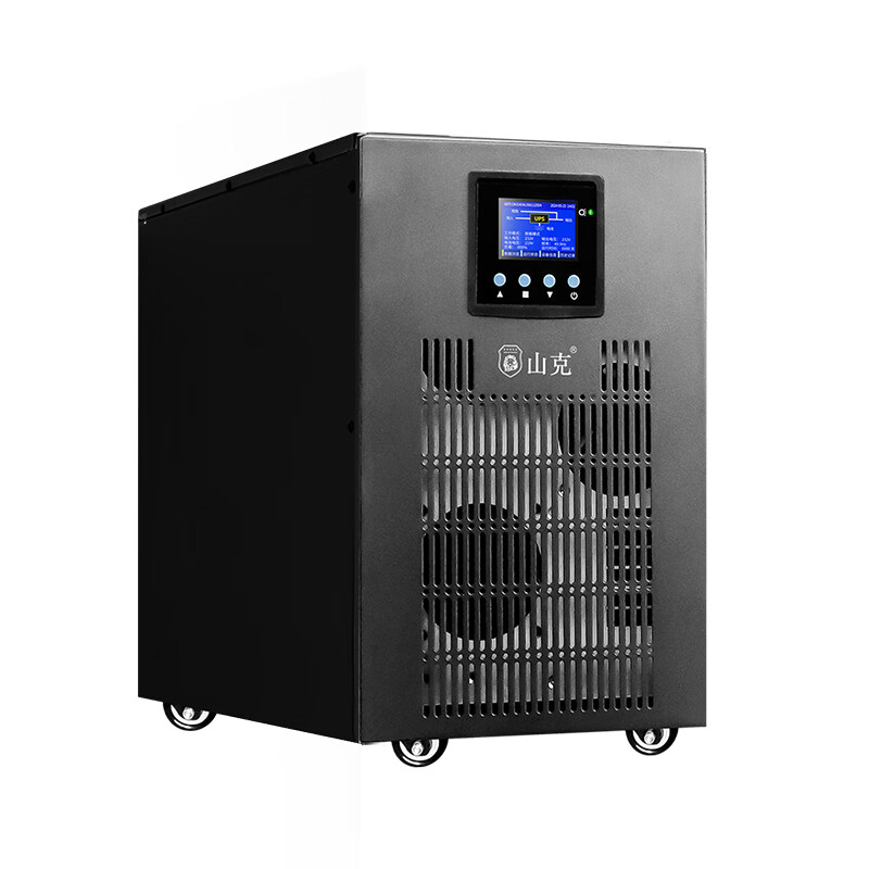 山克 SKGH11-1KS ups不间断电源工频机在线式1KVA 800W外接电池长延时工业设备ups电源延时2小时套餐