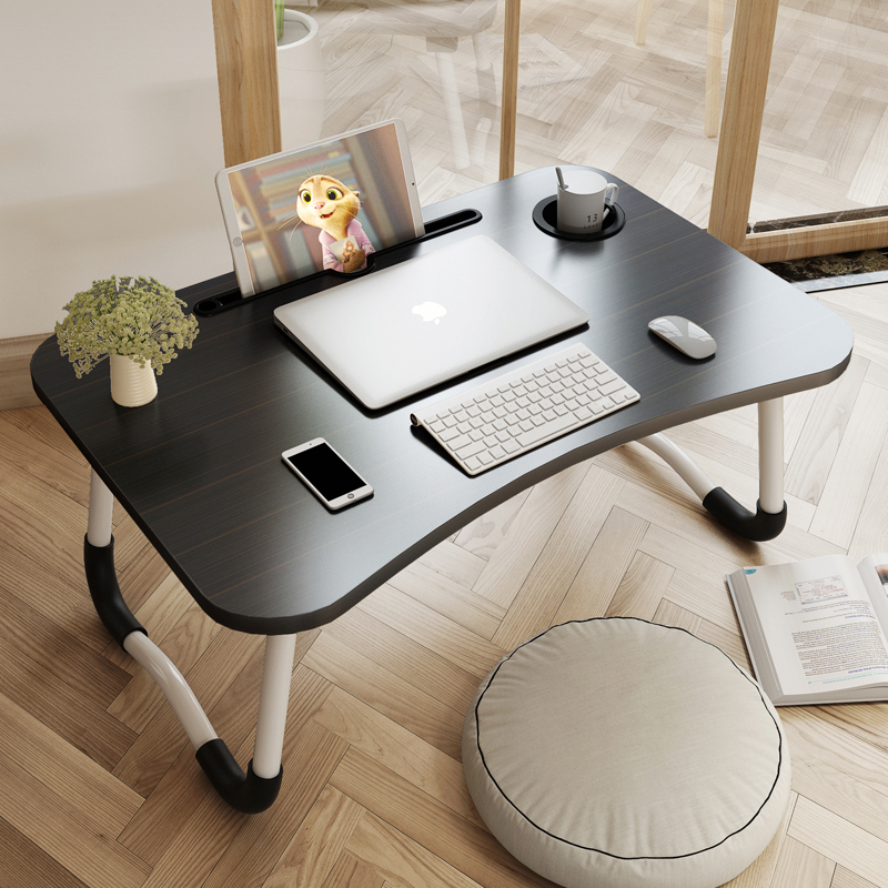 皇豹美宇佳笔记本电脑桌床上折叠懒人桌寝室用小桌子学生书桌电脑桌