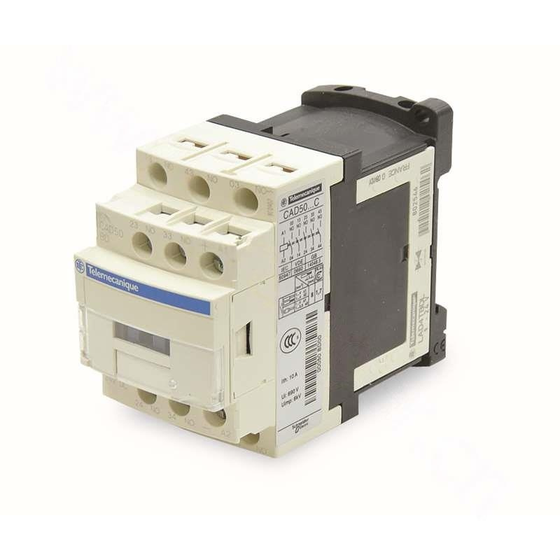 施耐德 Schneider Electric CAD50MDC TeSys D系列控制继电器，DC220V