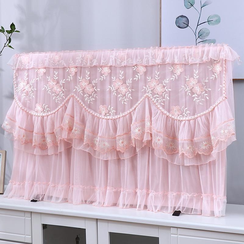 新款蕾丝电视机罩43寸50寸55寸60液晶套防尘罩