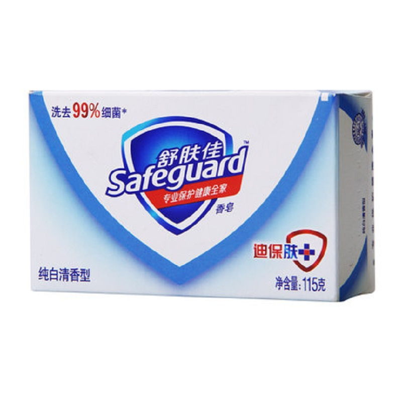 舒肤佳香皂115g纯白清香型除菌香皂 洗去99%细菌*1块(XJZS)
