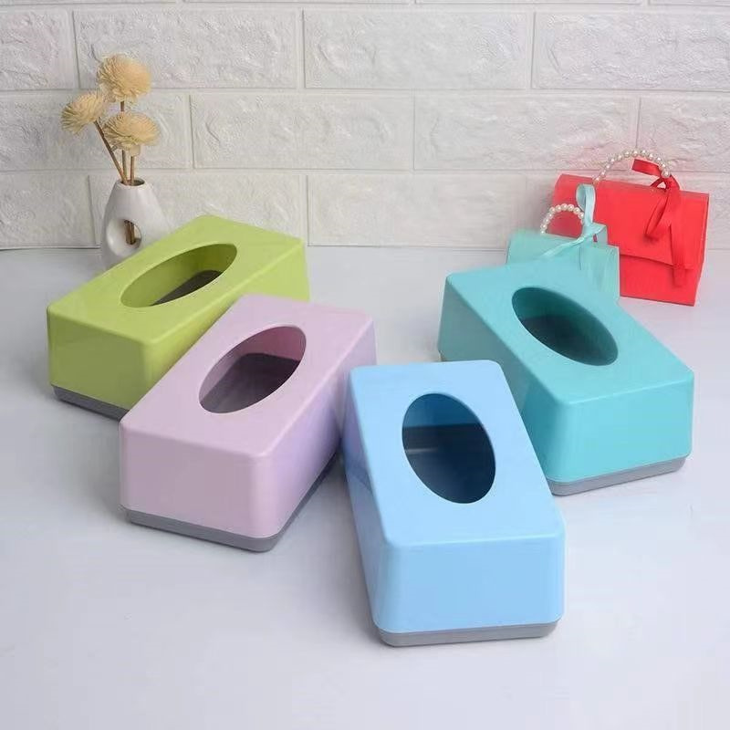 家佳恒美 20cm*11cm*7.5 塑料纸巾盒大号 注:尺寸误差1-2mm(单位:个)高清大图
