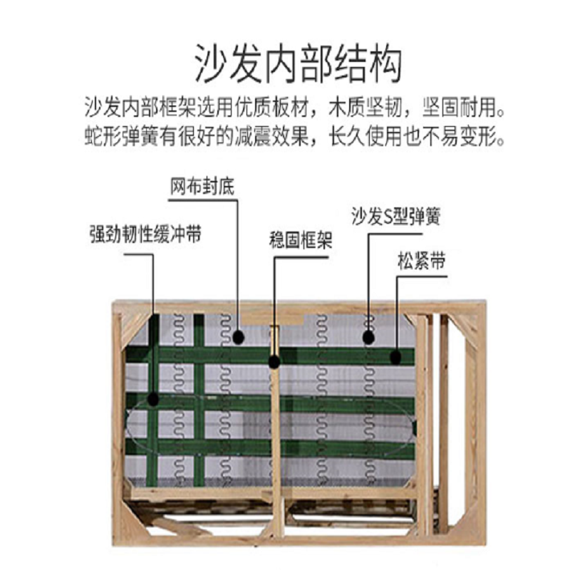 铜林沙发办公沙发TL002牛皮高清大图