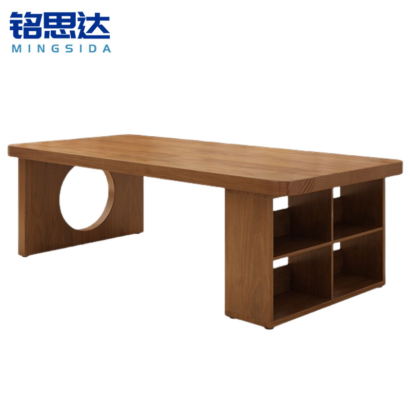 铭思达实木书桌高清大图