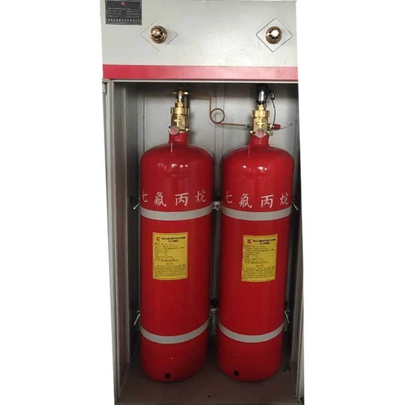 三团 双柜式七氟丙烷气体自动灭火装置 七氟丙烷灭火器90L 灭火系统无管网装置 双瓶组GQQ90*2/2.5(含药剂)