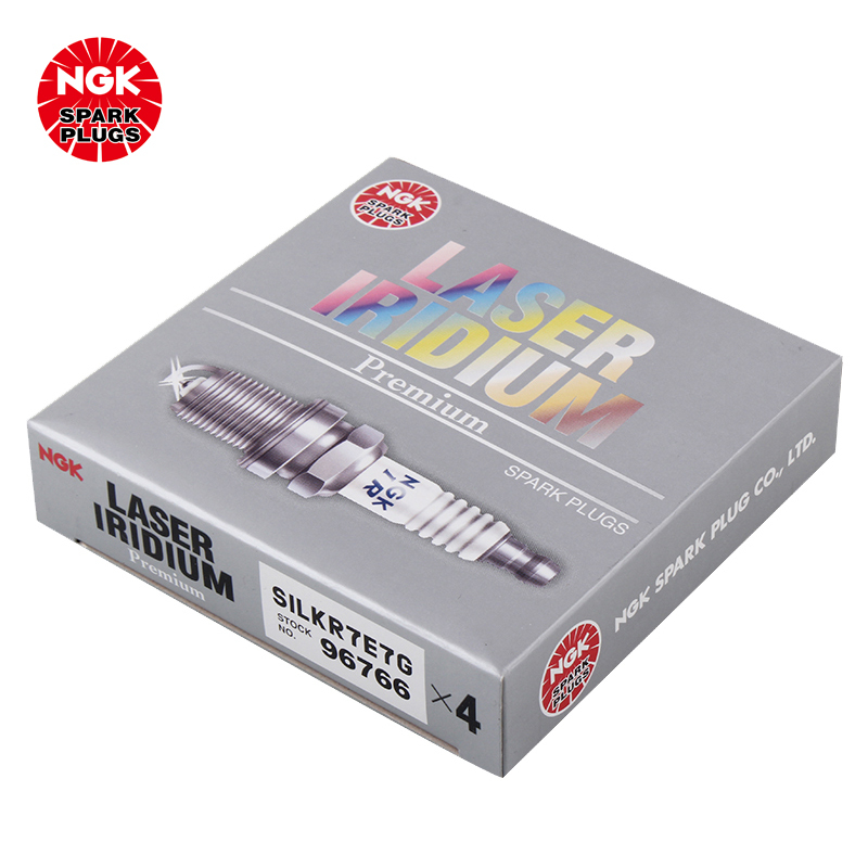 NGK 铱铂金火花塞 SILKR7E7G 96766 四支装 哈弗H7/长城P8/VV7 2.0T