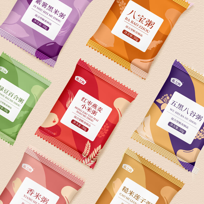 燕之坊养生粥混合型杂粮粥早餐礼盒1.4kg
