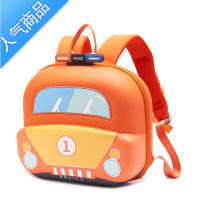 封后幼儿园书包男孩小班宝宝小警车背包女孩可爱轻便儿童双肩书包学生