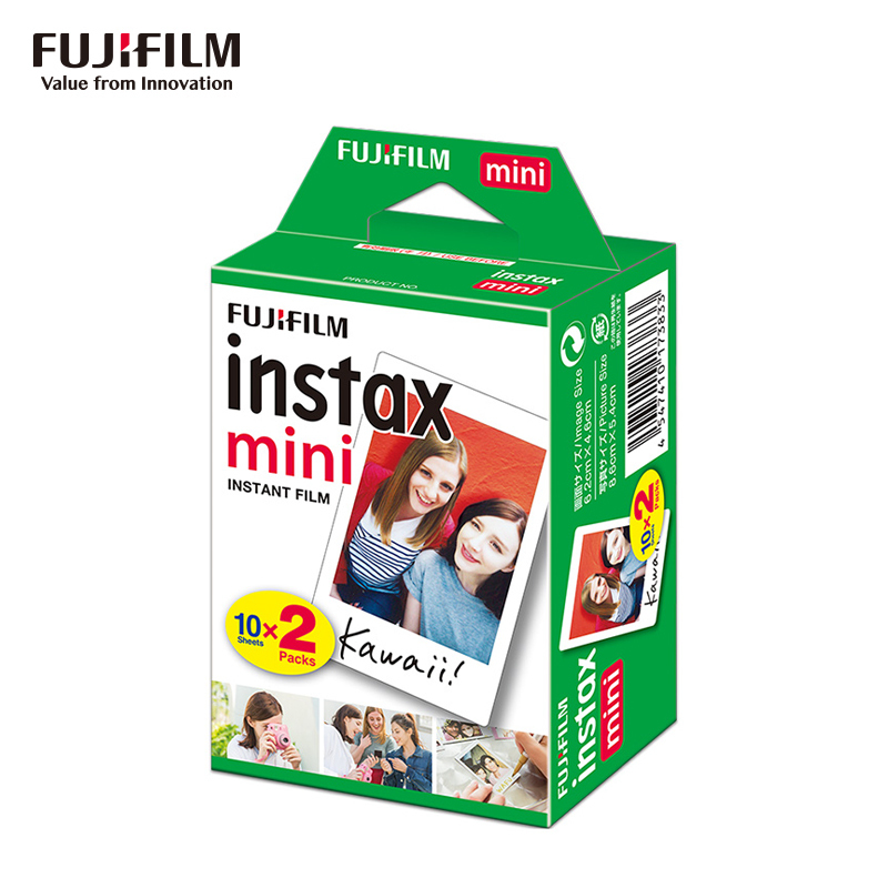 富士(FUJIFILM)INSTAX 拍立得相纸 mini7c/8/9/25/90/70通用 白边快显胶片 (20张)