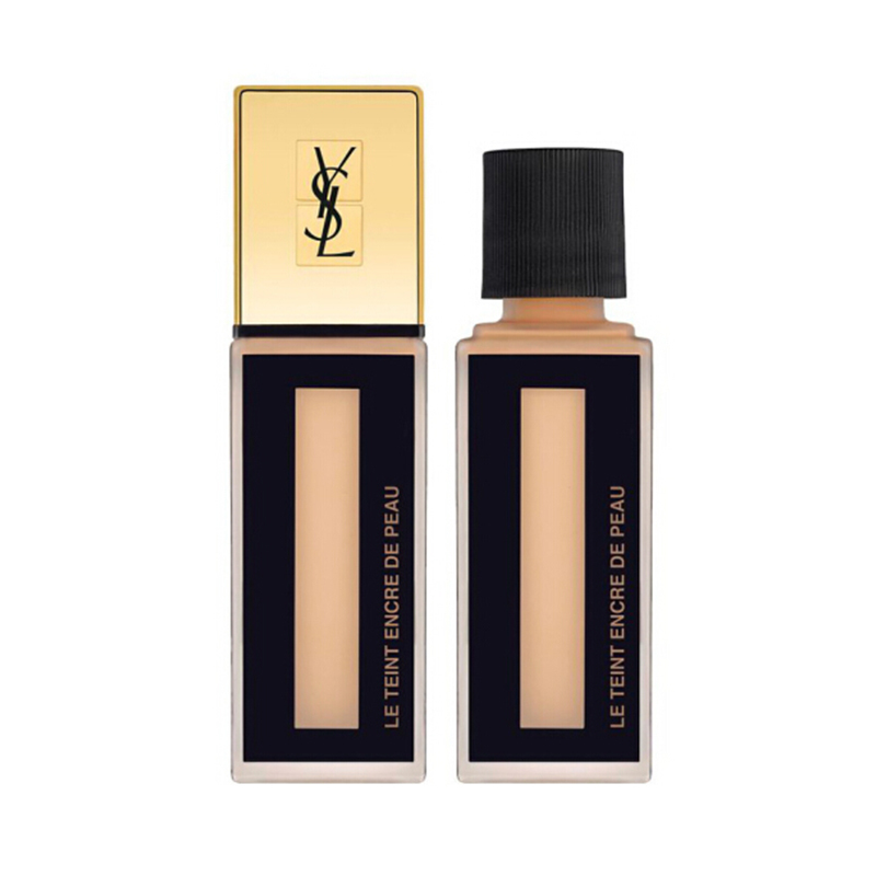 圣罗兰(YSL)明彩无瑕粉底液25ml BR20粉桃色 墨水粉底 持久 遮瑕