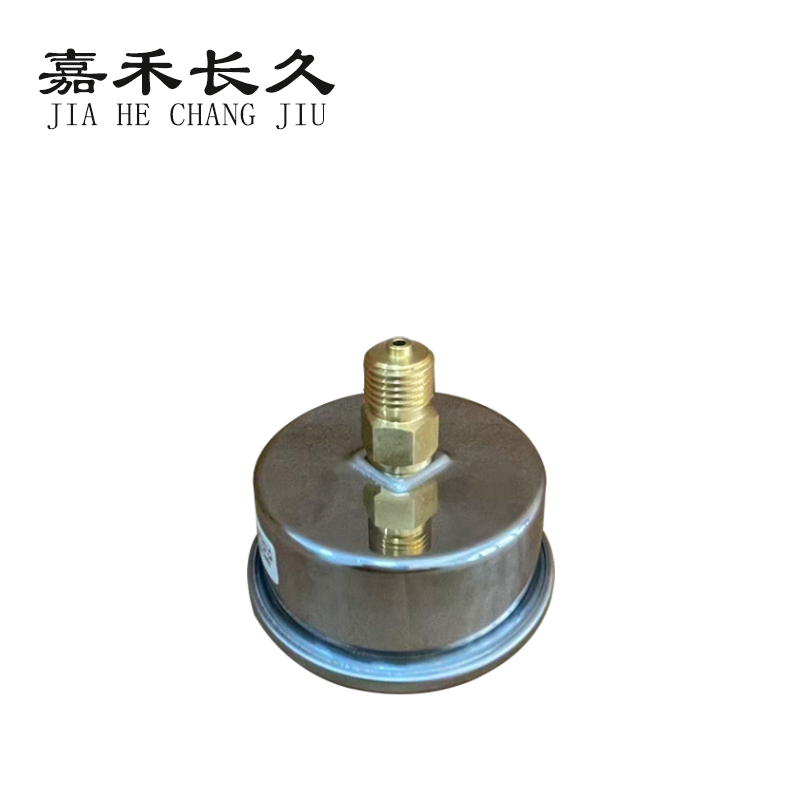 嘉禾长久 耐震压力表轴向 YTN50Z 0-2.5Mpa 块高清大图