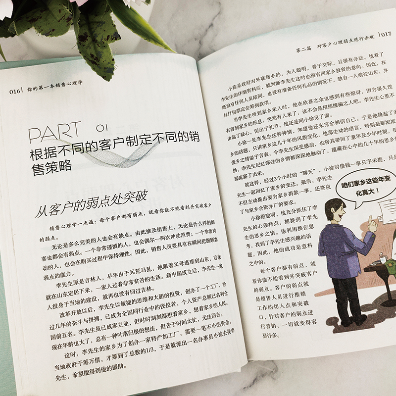 [正版]你的第一本销售心理学 如何说顾客才会听 高情商销售技巧书籍 练口才市场营销学销售类销售心理学口才书高清大图