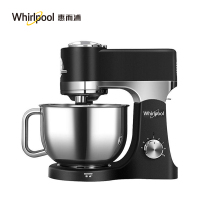 惠而浦(Whirlpool) 厨师机WBL-MS506M黑色家用和面机多功能揉面机搅拌机打蛋器鲜奶机金属机身