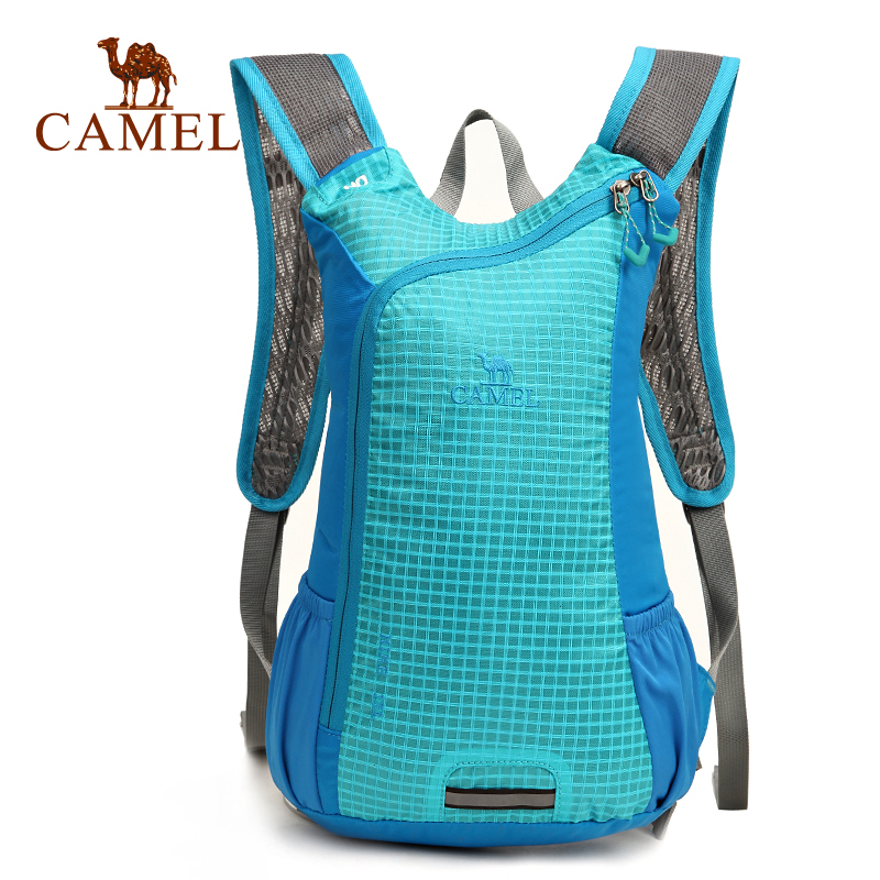 CAMEL骆驼户外男女款骑行背包 13L登山徒步运动双肩背包