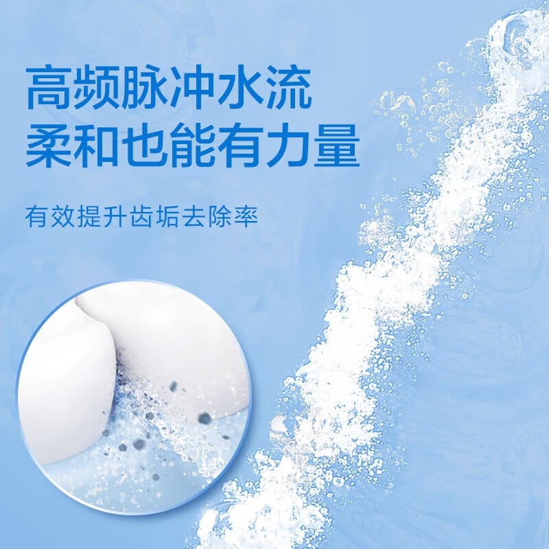 松下(Panasonic)冲牙器洗牙器DJ33雾霾蓝水牙线便携高频脉冲水流小巧便携伸缩小圆管生日礼物送男友送女友高清大图