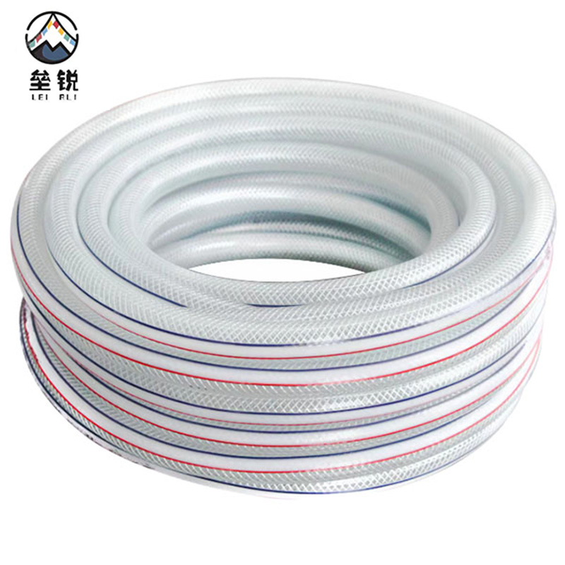 垒锐pvc硅胶钢丝软管 φ50*4mm 50米/捆高清大图