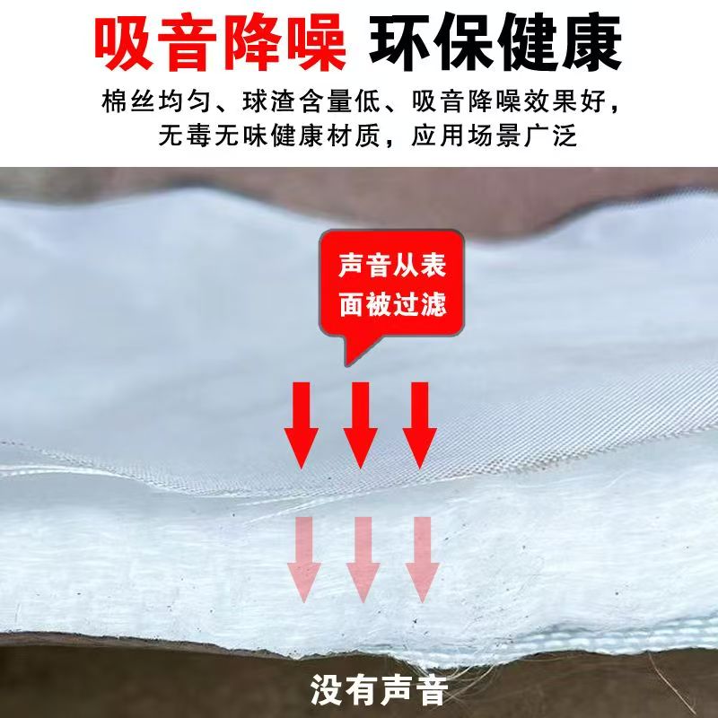 中锦科技 防火隔热棉 耐高温防烫隔音棉 保温隔热地被 宽度200mm单面铝箔 米高清大图