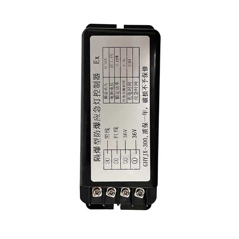 艾克心 防爆应急灯控制器 GHYJX-300 黑色 180分钟220V(单位:个)高清大图