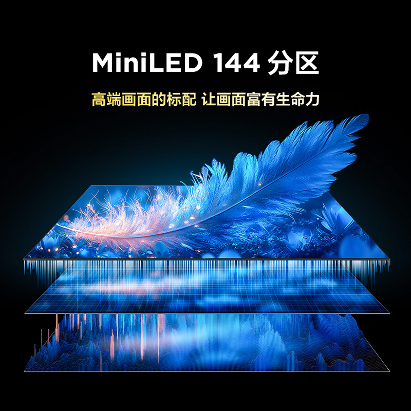 雷鸟鹤6 25款55英寸MiniLED电视家电国家补贴 240Hz高刷4K 4+64GB智能液晶平板电视机55S595C