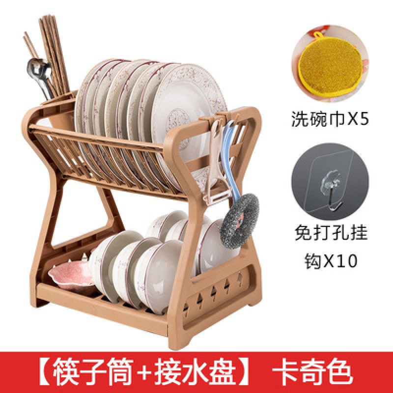 创意厨房置物架用品晾洗放沥水碗架碗柜碗碟碗筷盘收纳盒餐具架收纳柜 三维工匠高清大图