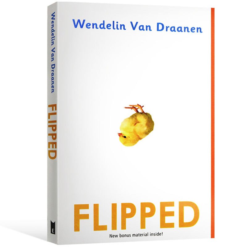 怦然心动英文版flipped 英文原版 英语原著小说正版 搭夏洛特的网 记忆传授人 追风筝的人word power ma