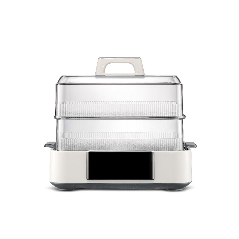 摩飞12L容量蒸炖锅速蒸锅电蒸锅MR1158 白