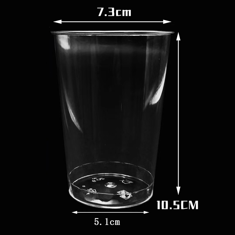 特昂优选 一次性杯子水晶杯 300ml/个