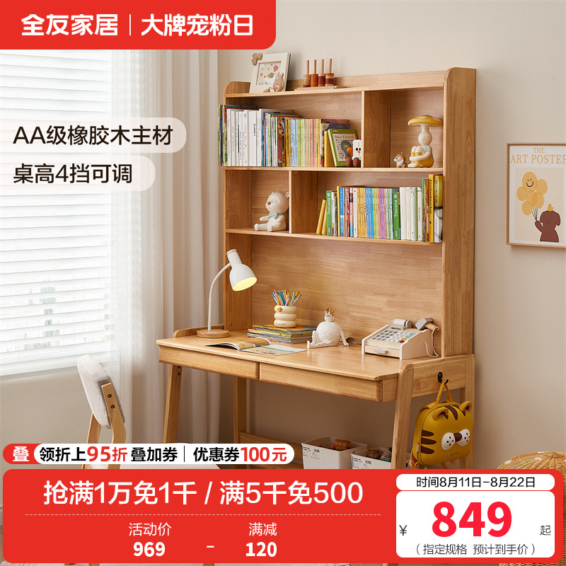 全友家居儿童书桌DW7015高清大图