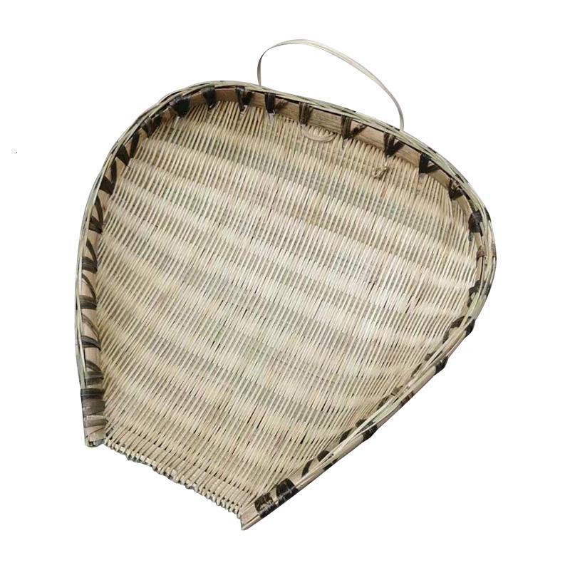 筲箕竹编手工竹编制品工艺品簸箕竹编洗菜盛菜篮子火锅店饭店家用
