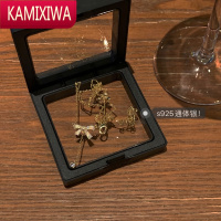 KAMIXIWA美女落泪925银项链女夏轻奢小众设计感颈链2022年新款高级锁骨链