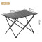 家时光户外折叠桌铝合金野餐桌椅便携式蛋卷桌露营烧烤桌子套装野营装备