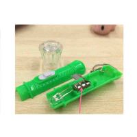一套3个KID’S HOME TOYS 23403透明迷你玩具小手电筒便携钥匙扣小孩奖品儿童电子发光小礼品