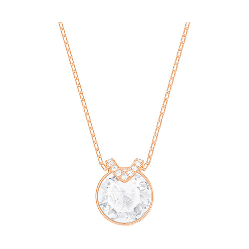 SWAROVSKI 施华洛世奇BELLA V女士水晶项链 人造水晶 海外正品 全国联保 刘诗诗同款 5299316