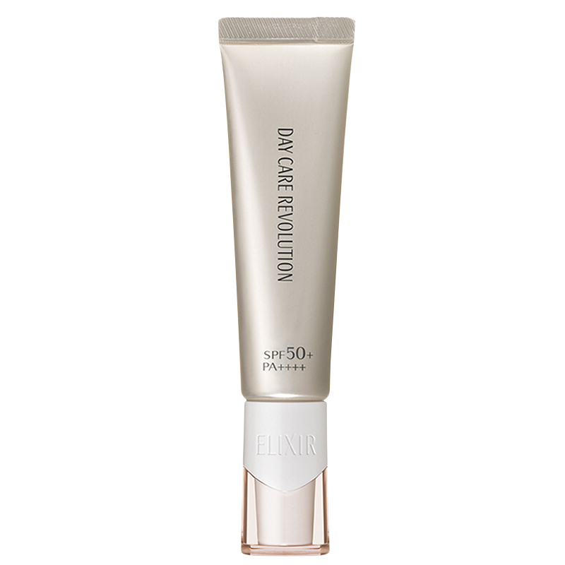 Elixir 怡丽丝尔 纯肌净白防护精华银管 35ml SPF50+ PA++++ 资生堂 SHISEIDO 防晒/隔离