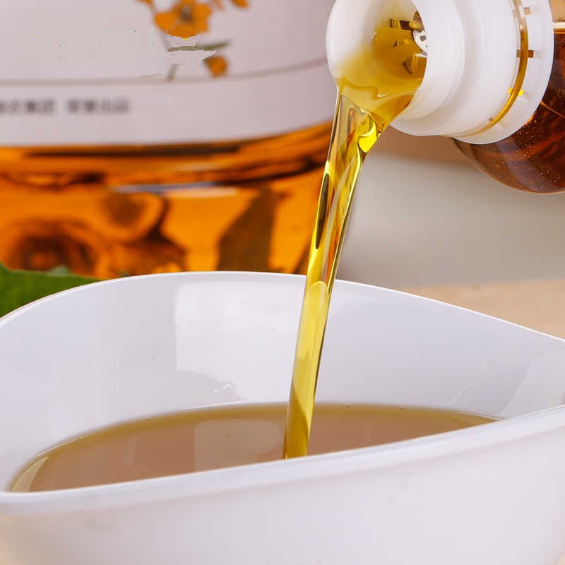 水鸭纯正压榨菜籽油5L/桶 非转基因食用油 物理压榨 放心粮油 粮农出品高清大图