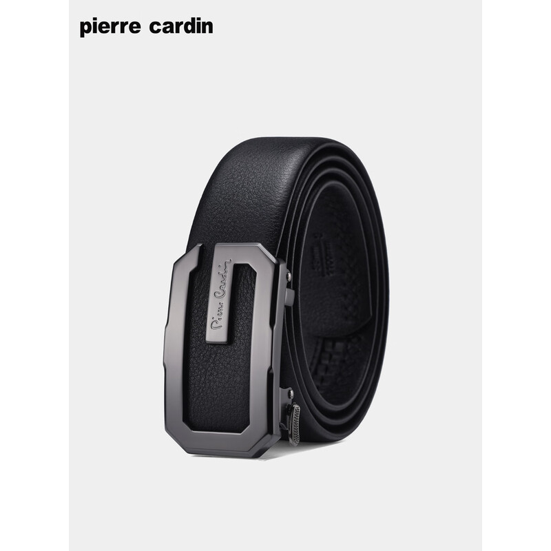 皮尔卡丹(pierre cardin)新款休闲男式自动扣皮带 W43866071-2BA 黑色