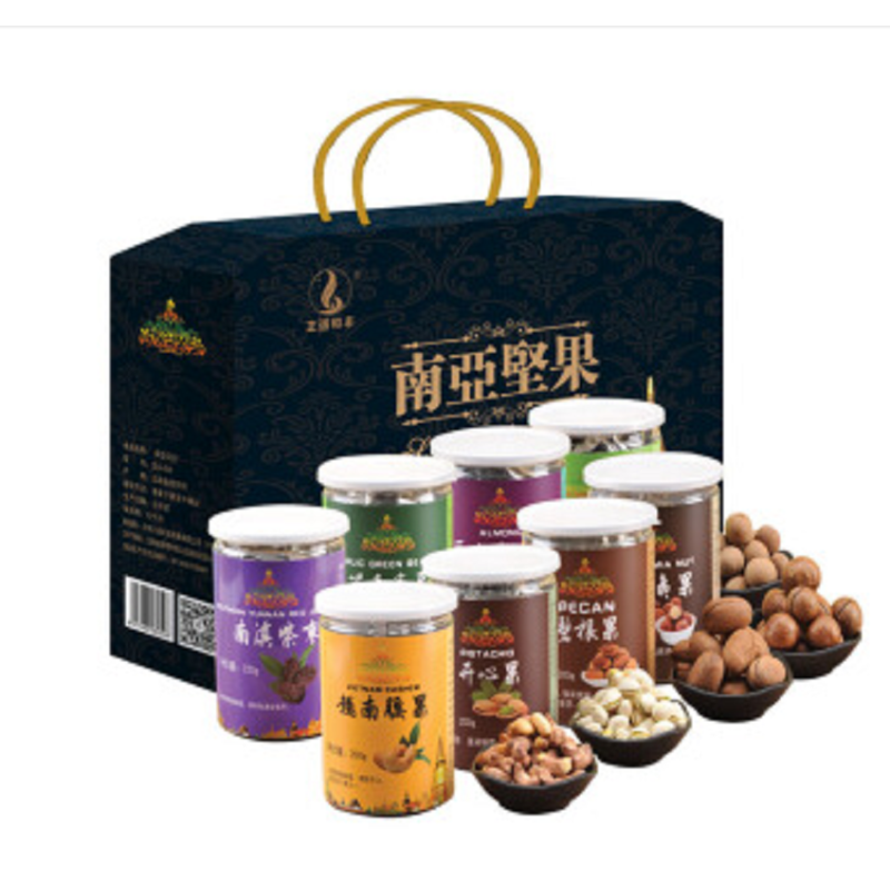 正道和丰(ZHENGDAO HEFENG) 坚果八罐装 南亚风情ZDJ-061