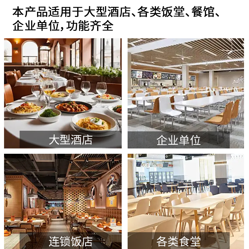 意黛斯(YIDAISI)面条压面机商用电动压面条机擀面机食堂用大型全自动压和面揉面机不锈钢 YDS-RQ60A高清大图