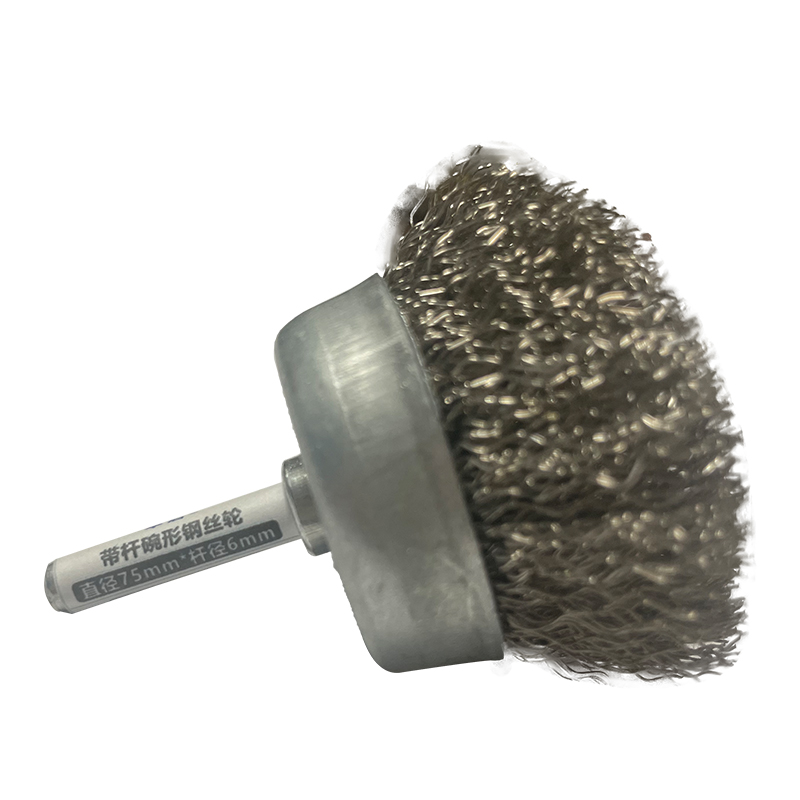 卓启带杆碗形钢丝轮高清大图