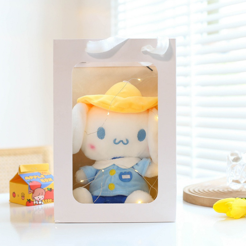 ins可爱玉桂狗公仔摆件卡通玩偶毛绒学生呆萌挂件生日送女友