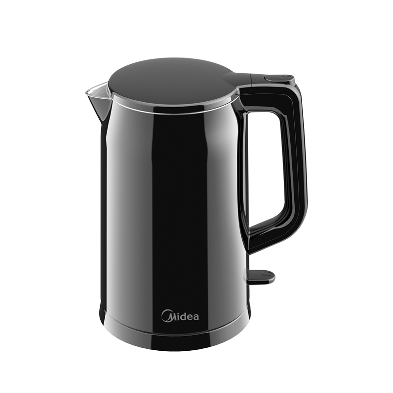 美的(Midea) 电水壶 1.7L 双层防烫 304不锈钢 AEK17S01 1500W