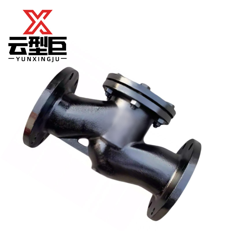 云型巨 铸铁止回阀H41T-16 DN65 个高清大图